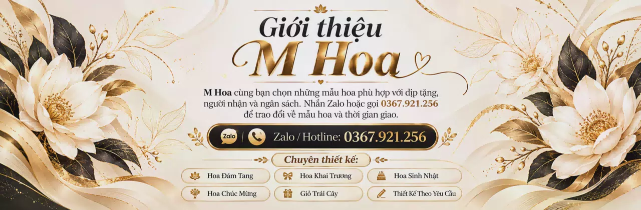 Ảnh bìa Shop hoa tươi Phường Hoa Lư Ninh Bình - Chọn hoa vừa ý, gửi trao tận tâm
